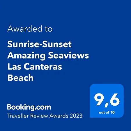 Sunrise-sunset Amazing Seaviews Canteras Appartement *
